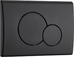 WeltWasser Инсталляция для унитаза Marberg 507 RD BL с черной матовой клавишей смыва – фотография-2