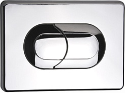 OLI Кнопка смыва Salina хром – фотография-1