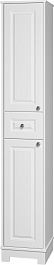 Misty Шкаф пенал Ларго 35 L белый матовый – фотография-2