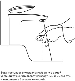 Iddis Смеситель для раковины Stone STOSB00i01 – фотография-9
