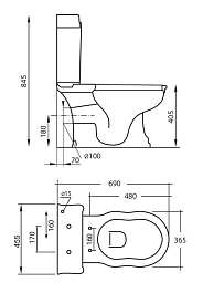 Cezares Унитаз-компакт Royal Palace CZR-012 – фотография-4