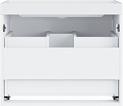 Vivon Тумба с раковиной Kristi 70 подвесная белая матовая рифленая – фотография-5