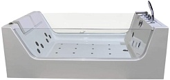 Ceruttispa Акриловая ванна 170x120 C-454 с гидромассажем – фотография-1