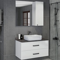 Comforty Мебель для ванной Амстердам 95 белая