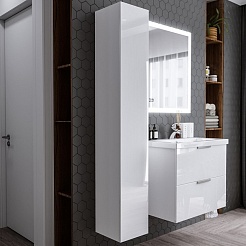 Бриклаер Пенал Хелена 30 подвесной белый – фотография-1