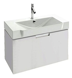 Jacob Delafon Тумба с раковиной Reve 80 белый, 1 ящик – фотография-1