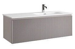 Sancos Тумба с раковиной Snob R 1.0 120 R doha soft раковина Element 121 чаша справа CN7006R – фотография-1