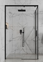 Paini Душевой уголок Dax 120х80 84YO12080 черный (YO)