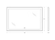 BelBagno Зеркало SPC-KRAFT-1200-800-LED-TCH-WARM – фотография-18