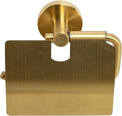 Cezares Держатель туалетной бумаги Relax RELAX-PH-BORO брашированное золото – фотография-2