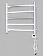 Domoterm Полотенцесушитель Калипсо П5 500x500 E R белый – фотография-6