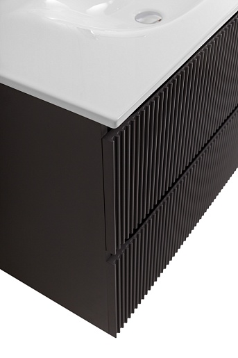 BelBagno Тумба под раковину Uno 100 подвесная Темно-Серый матовый – фотография-6