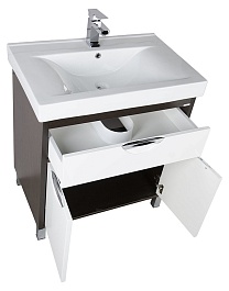 Aquanet Мебель для ванной  "Гретта 75" венге (209976) – фотография-7