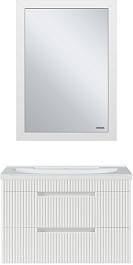 Brevita Мебель для ванной Ariana 80 белая – фотография-1