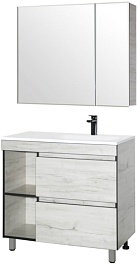 Style Line Мебель для ванной Берлин 90 R Plus соната – фотография-1