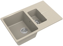 Ewigstein Мойка кухонная Gerd 60KF темно-бежевый – фотография-1