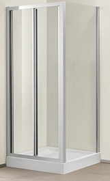 Cezares Душевой уголок PORTA-D-AS-1-90/80-C-Cr – фотография-1