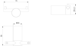 Raiber Крючок Graceful RP-80005 двойной – фотография-2