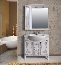 Атолл Мебель для ванной "Барселона 85" rame – фотография-1