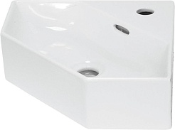 Onika Мебель для ванной Айленд 35 подвесная угловая белая – фотография-8