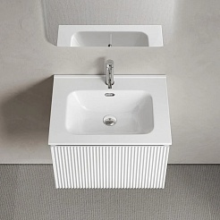 Sancos Тумба с раковиной Snob R 1.0 60 bianco раковина Element 61 CN7001 – фотография-2