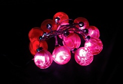 Feron Гирлянда декоративная Шарики CL52, красный – фотография-1