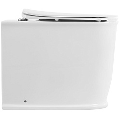 BelBagno Унитаз приставной Prado BB10150CB/BB10150SC безободковый – фотография-2