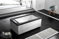 Gemy Акриловая ванна G9253 Black – фотография-2