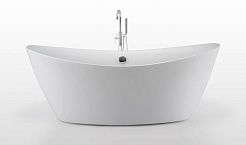 Ceruttispa Акриловая ванна NEMI 180x80x69 отдельностоящая – фотография-1