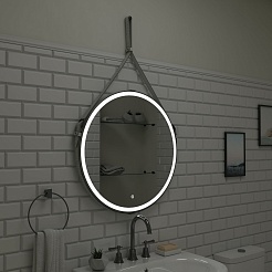 Continent Зеркало Millenium White Led 500 – фотография-9