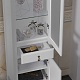 Opadiris Шкаф-пенал для ванной Лоренцо 45 белый R – картинка-7