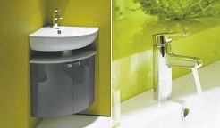 Jacob Delafon Тумба с раковиной "Odeon Up" угловая – фотография-2