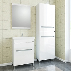 СанТа Мебель для ванной Лондон 60 напольная – фотография-6