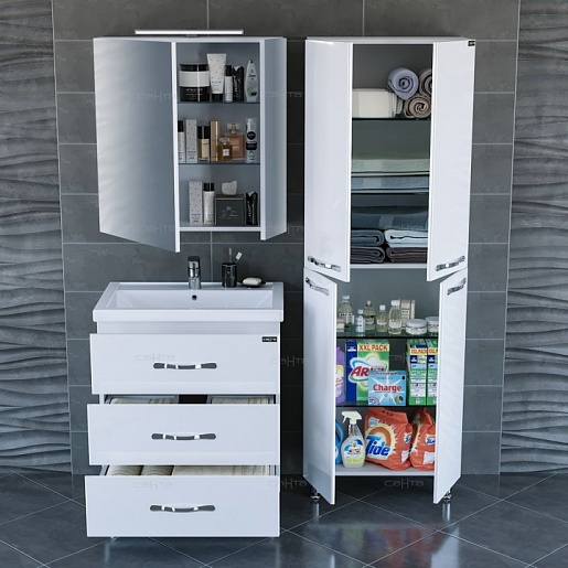 СанТа Пенал для ванной Виктория 60 NEW – картинка-3