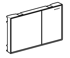 Geberit Кнопка смыва Sigma 60 115.640.SI.1 белая – фотография-4