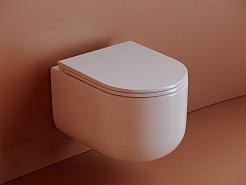 Ceramicanova Подвесной унитаз Ulma Rimless с системой инсталляции Balance кнопка Circle хром глянцевый – фотография-8