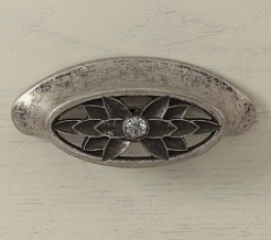 Акватон Пенал для ванной "Жерона" R белое серебро – фотография-4