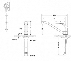 Promo Смеситель для кухни Fit F7135188CP-RUS – фотография-2
