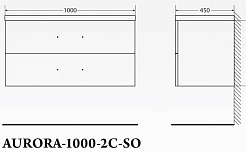 BelBagno Мебель для ванной AURORA 1000 Rovere Tabacco, TCH – фотография-7