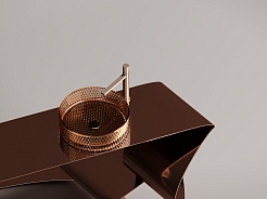 Ceramicanova Мебельная раковина Cristal 36 CN6058 бежевая – фотография-2