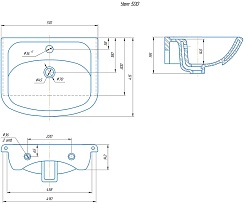 Vigo Тумба с раковиной Diana 500 – фотография-13
