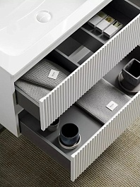 Sancos Мебель для ванной Snob R 120 bianco для двоих – фотография-7