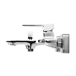 BelBagno Смеситель для ванны и душа Luce LUC-VAS-CRM хром – фотография-6