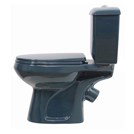 Оскольская керамика Унитаз-компакт Элисса 419190 зеленый – фотография-2