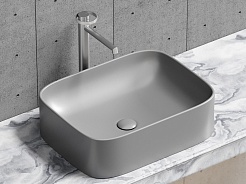 Ceramicanova Мебельная раковина Element 50 CN6052MH антрацит матовый – фотография-5