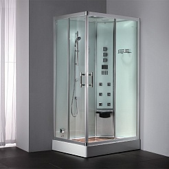 Eago Душевая кабина DZ954 F8 R белое стекло – фотография-2