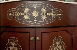 Demax Мебель для ванной "Париж 170" R вишня (172021) – фотография-4