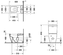 Duravit Унитаз-компакт Happy D.2 2134090000 – фотография-3