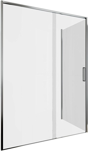 Aquanet  Душевой уголок Pleasure Evo 140x90 AE65-140x90-CT профиль хром, стекло прозрачное – картинка-3