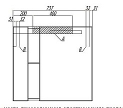 Акватон Зеркальный шкаф "Марко 80" – фотография-4